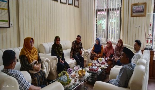 Hadapi Smart Library dan Akreditasi, MTsN 5 Limapuluh Kota Lakukan Study Tiru